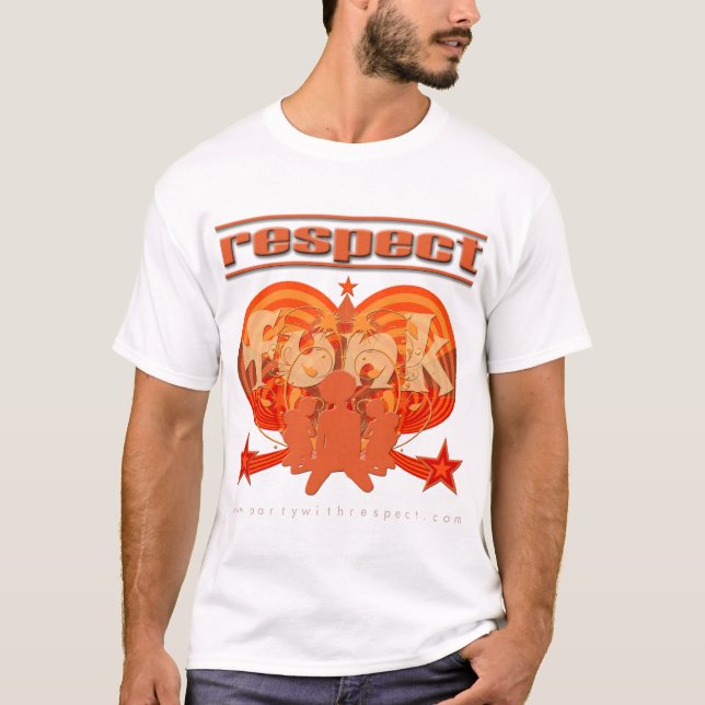 T-shirt Funk do respeito (Frente)