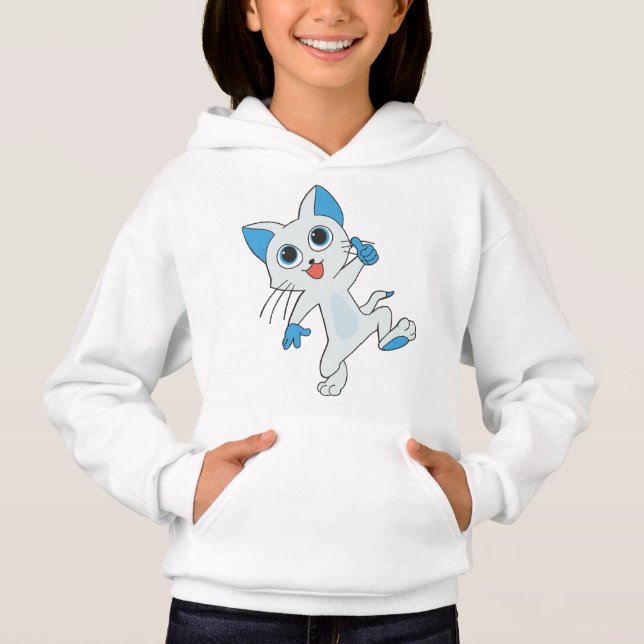 T-shirt funny cat (Frente)