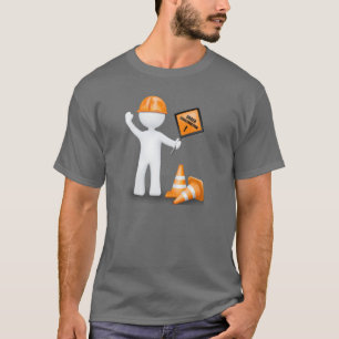 T-shirt Funny em Construção