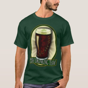 T-shirt Funny Irish Bebendo Team