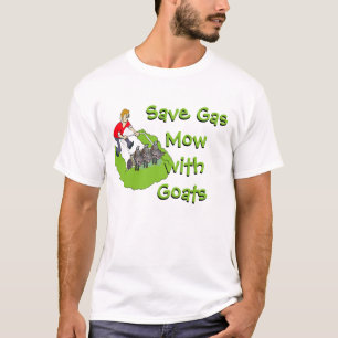 T-shirt Funny Lawn Mower - Cabras
