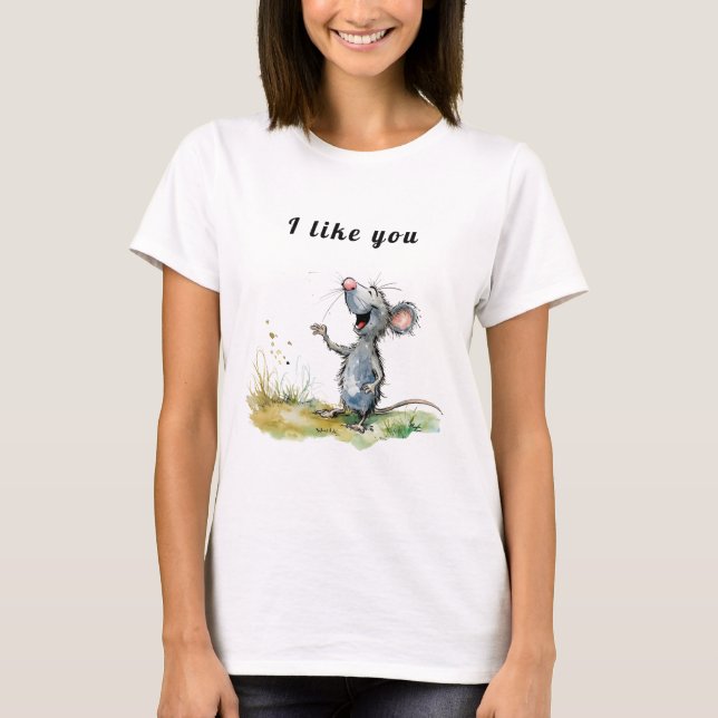 T-Shirt für fröhliche Stimmung (Frente)