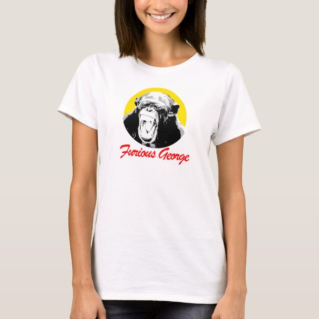 T-shirt furioso de George (Frente)