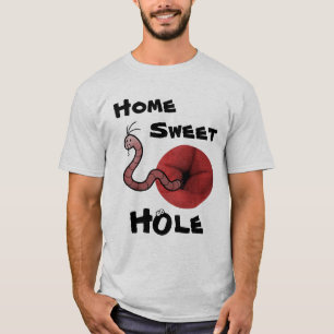 T-shirt Furo doce Home do Tapeworm