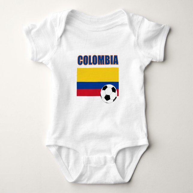 T-shirt Futebol 4032 de Colômbia (Frente)