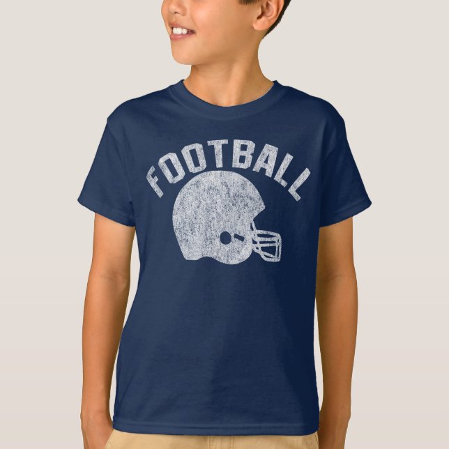 T-shirt Futebol com capacete (Frente)
