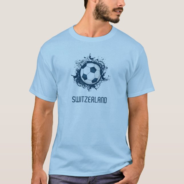 T-shirt Futebol da suiça (Frente)