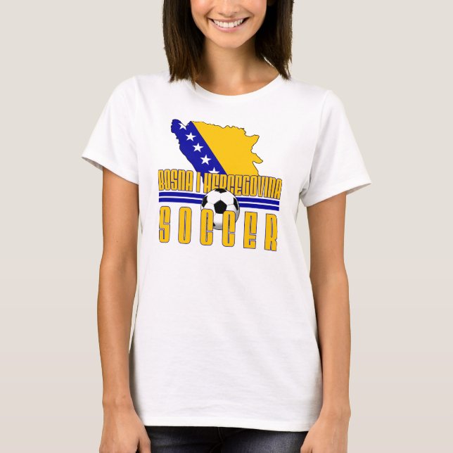 T-shirt Futebol de BiH (Frente)