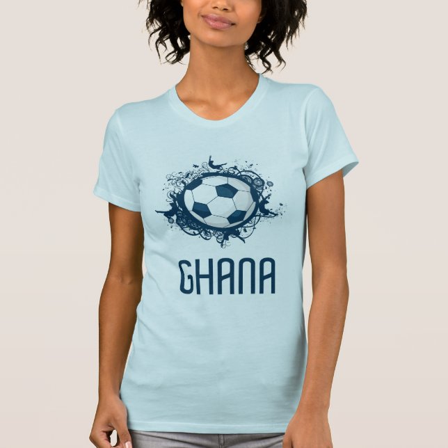 T-shirt Futebol de Ghana (Frente)