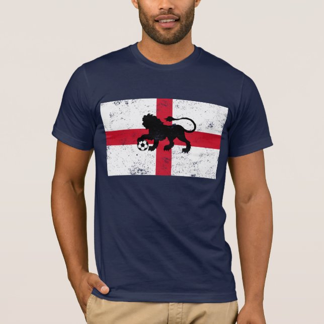 T-shirt Futebol de Inglaterra (Frente)