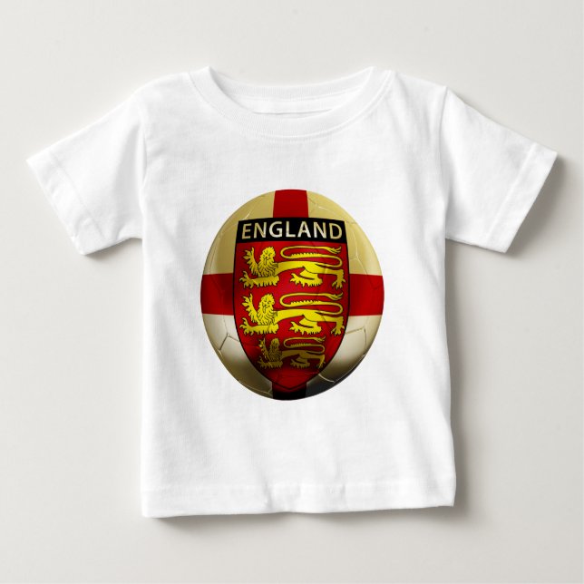 T-shirt Futebol de Inglaterra (Frente)