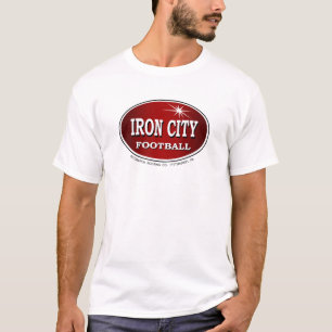 T-shirt Futebol de Iron City Pittsburgh