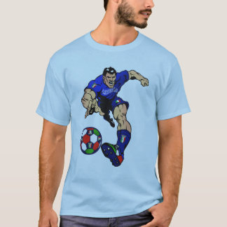 T-shirt Futebol de Italia