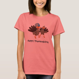 T-shirt Futebol de Turquia da acção de graças do tempo