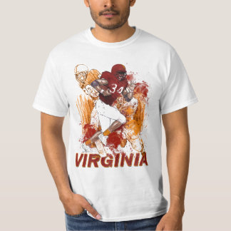 T-shirt Futebol de Virgínia