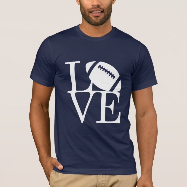 T-shirt Futebol do amor (Frente)