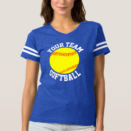 T-shirt Futebol-Estilo Jersey, jogador de futebol feminino