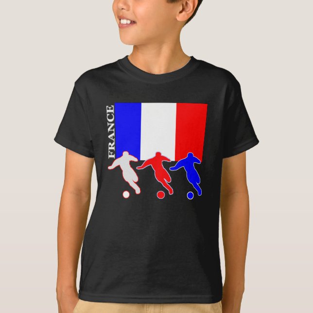 T-shirt Futebol France (Frente)