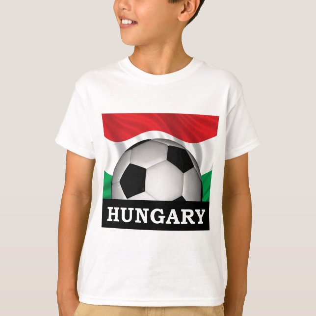 T-shirt Futebol Hungria (Frente)