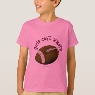 T-shirt Futebol - Texto Rosa