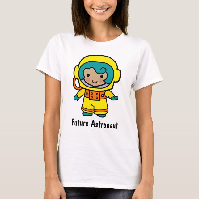 T-shirt Futura Astronauta no Spacesuit (Frente)
