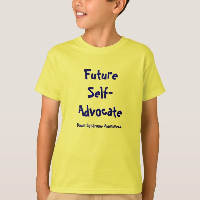 T-shirt FutureSelf-Advogado, consciência de Síndrome de (Frente)