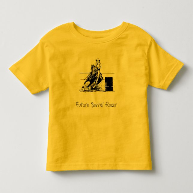 T-shirt Futuro Barrel Racer (Frente)