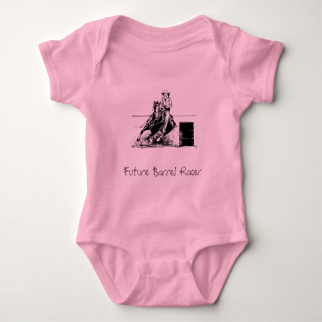 T-shirt Futuro Barrel Racer (Frente)