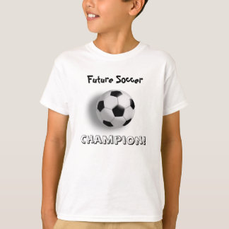 T-shirt Futuro campeão de futebol!