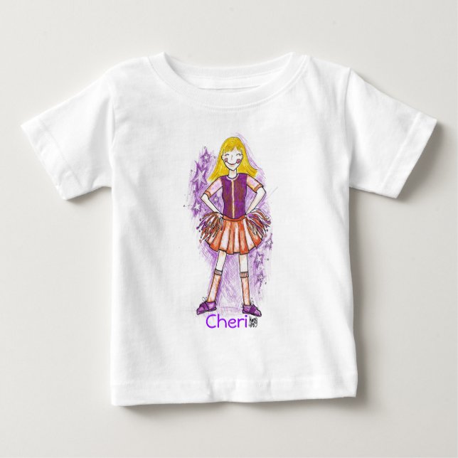 T-shirt Futuro Cheerleader da América! (Frente)