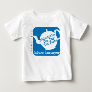 T-shirt futuro da criança do contribuinte