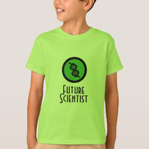 T-shirt futuro do ADN do cientista