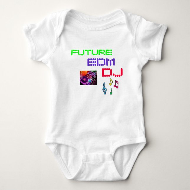 T-SHIRT FUTURO EDM DJ (Frente)