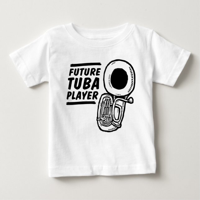T-shirt Futuro Jogador Tuba (Frente)