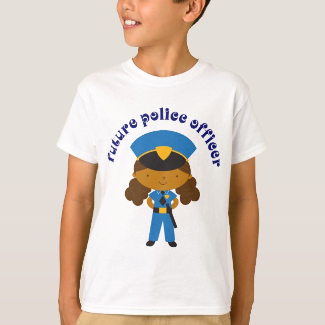 T-shirt Futuro Policial (Frente)