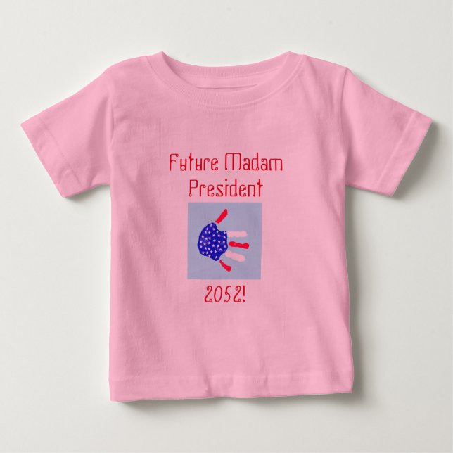 T-shirt Futuro Senhora Presidente (Frente)