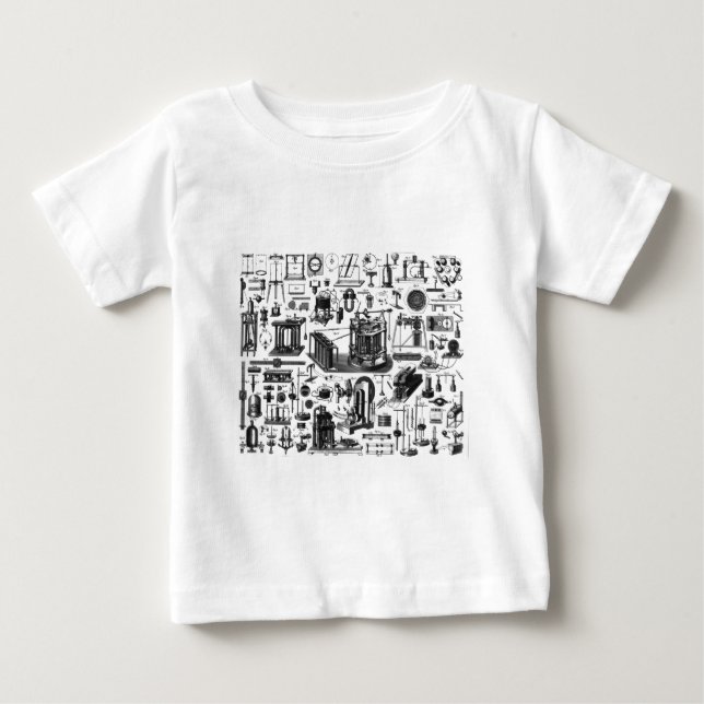 T-SHIRT GADGENS DE VINTAGEM (Frente)