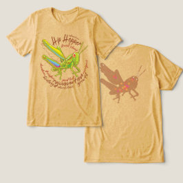T-Shirt Gafanhoto Colorida