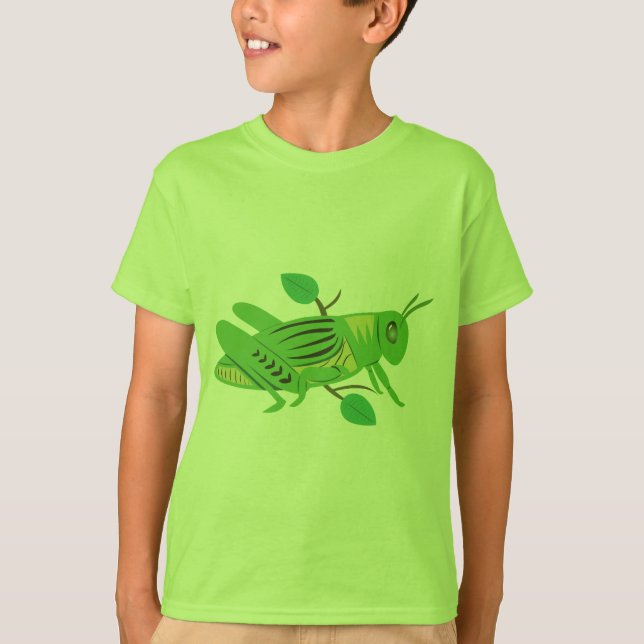 T-shirt Gafanhoto Verde (Frente)