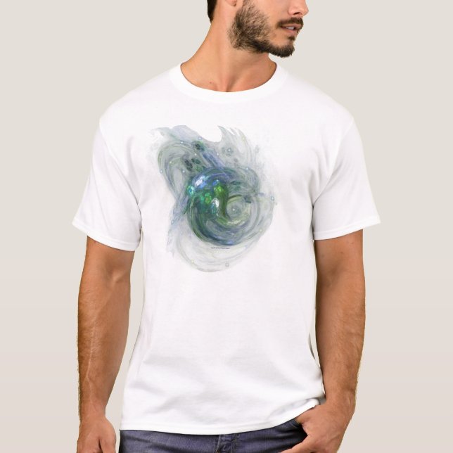 T-SHIRT GAIA O PLANETA VIVO (Frente)
