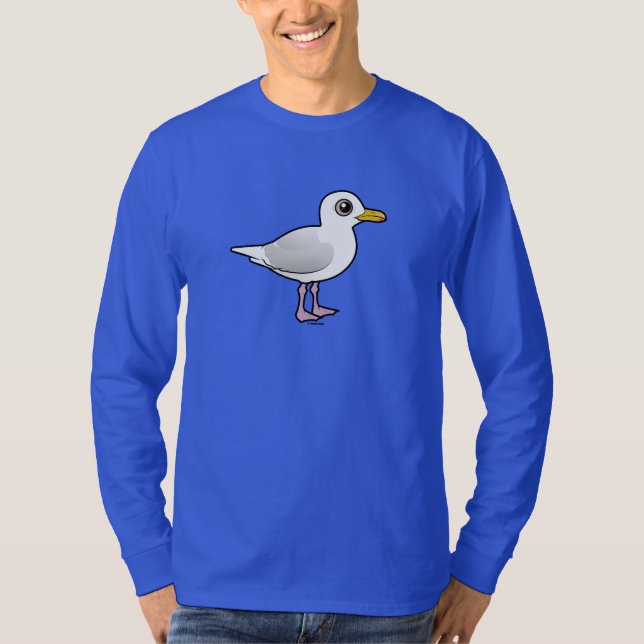 T-shirt Gaivota de Birdorable Islândia (Frente)