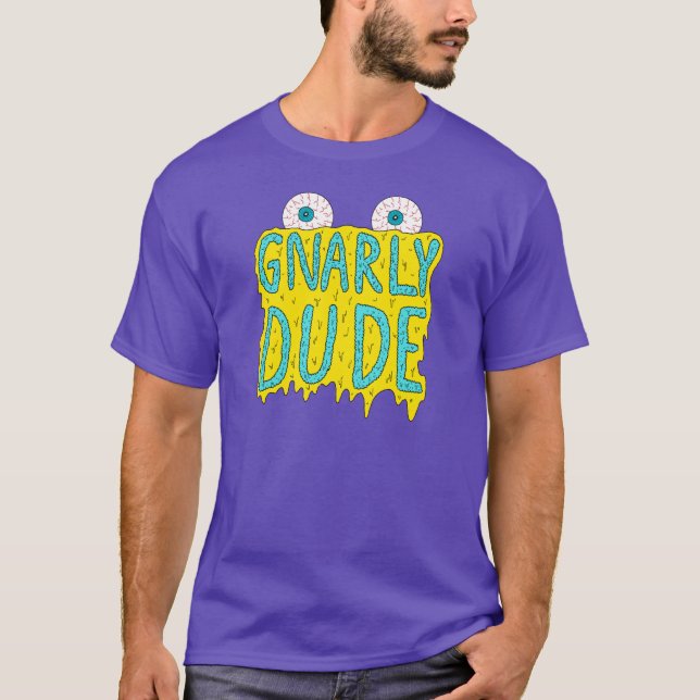 T-shirt Gajo Gnarly! (Frente)