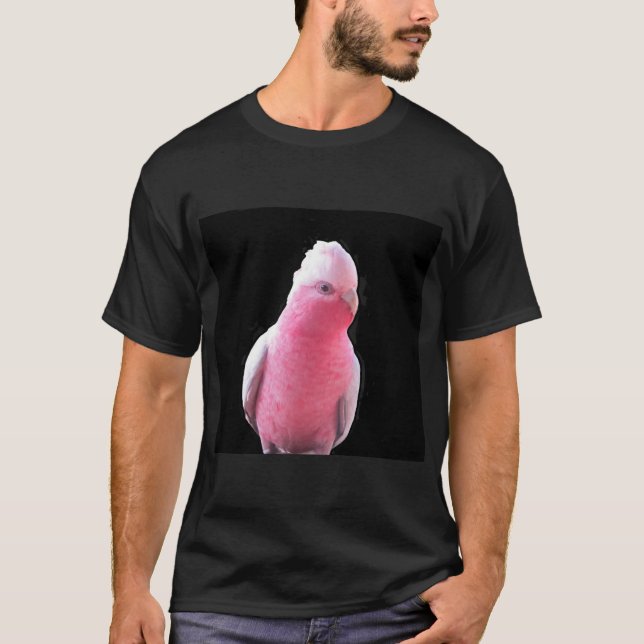 T-shirt Galah cor-de-rosa australiano (Frente)
