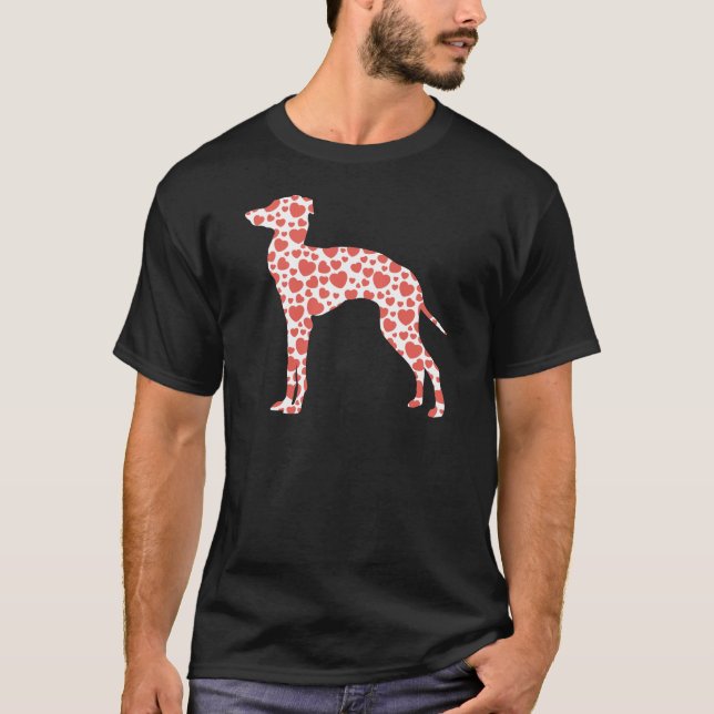 T-shirt Galgo italiano (Frente)