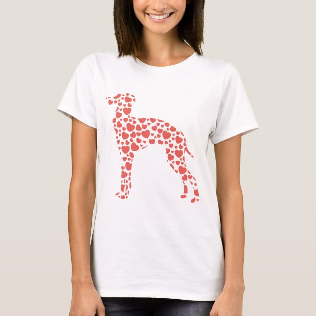 T-shirt Galgo italiano (Frente)
