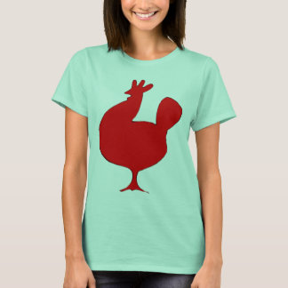 T-shirt Galinha Vermelha Retroativa