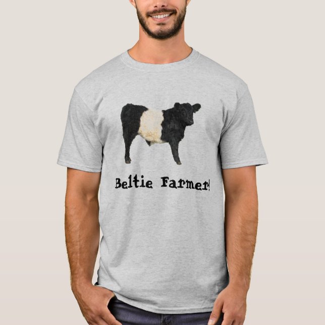 T-Shirt Galloway Steer Cutout Galloway Belga (Frente)