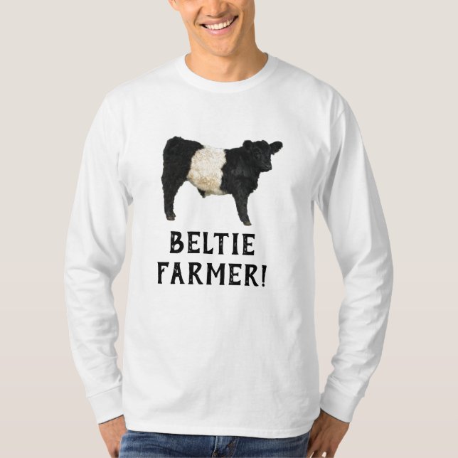 T-Shirt Galloway Steer Cutout Galloway Belga (Frente)