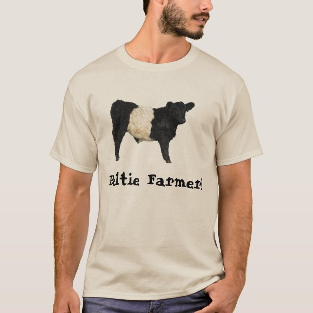 T-Shirt Galloway Steer Cutout Galloway Belga (Frente)