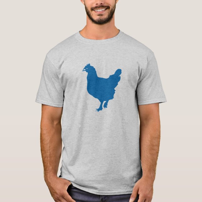 T-shirt galo galinha chicken (Frente)